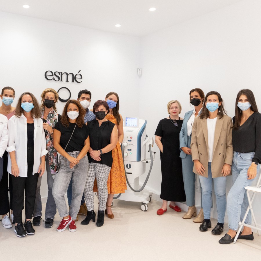 Un equipo de doctores formándose, innovando y apostando por la excelencia en el Showroom Lumenis de Madrid 